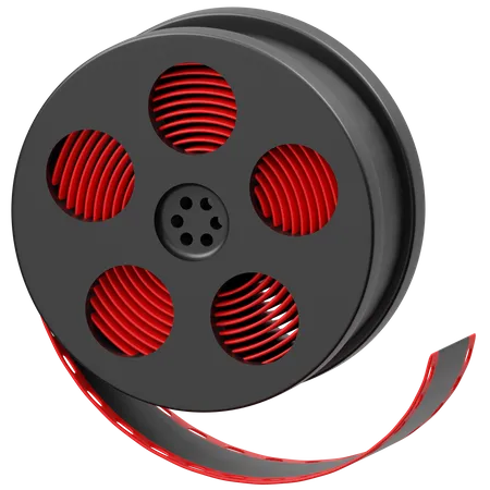 Film Roll  3D Icon