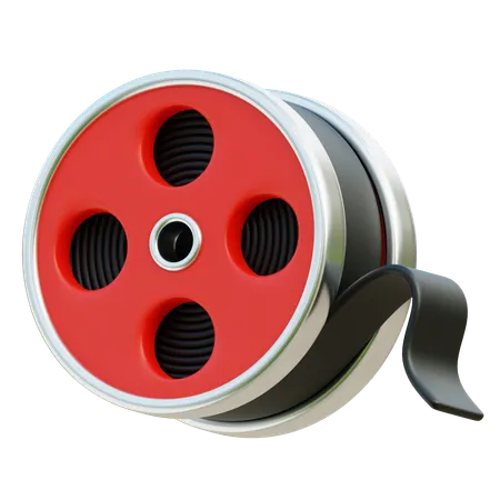 Film Roll  3D Icon