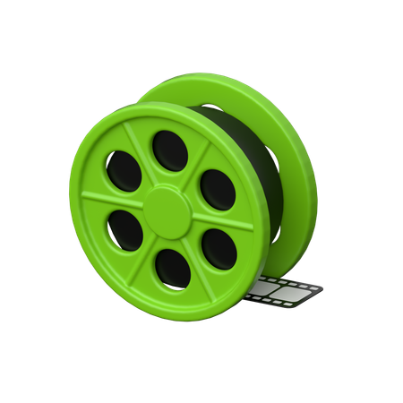 Film Roll  3D Icon