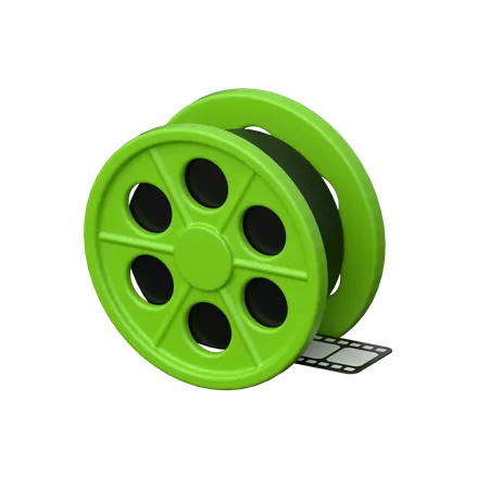 Film Roll  3D Icon