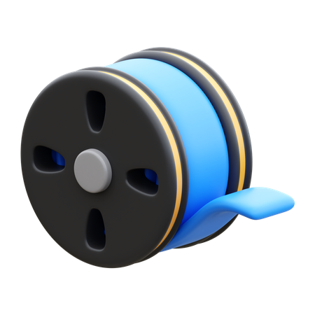 Film Roll  3D Icon