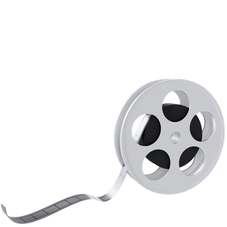 Film Roll  3D Icon