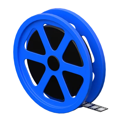 Film Roll  3D Icon
