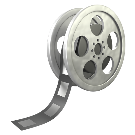 Film Rolls  3D Icon