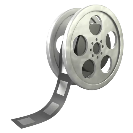 Film Rolls  3D Icon