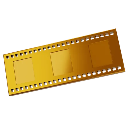 Film Strip  3D Icon