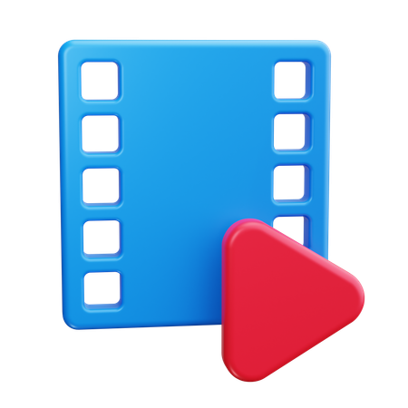 Film strip  3D Icon