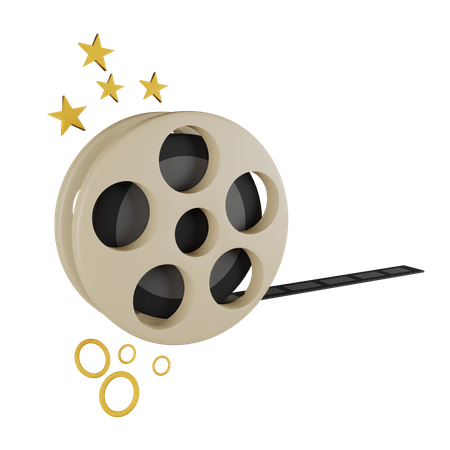 Film strip  3D Icon