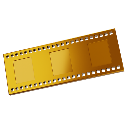 Film Strip  3D Icon