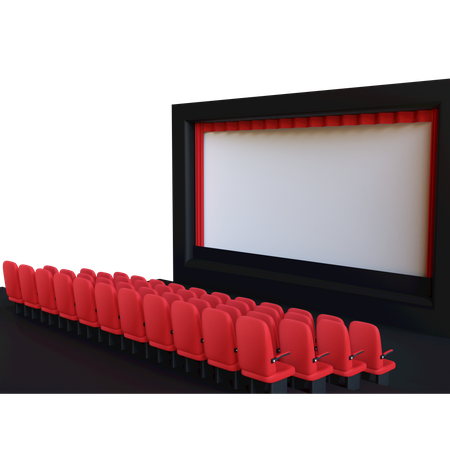 Film Theater 3D Illustration