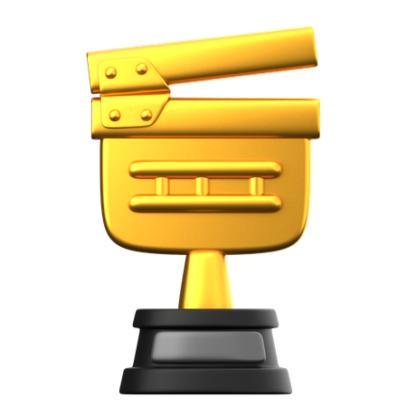 Trophée de cinéma  3D Icon