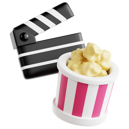 Filmabend  3D Icon