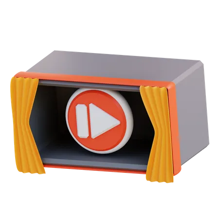 Filmbox  3D Icon