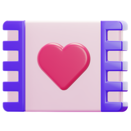 Filme de amor  3D Icon