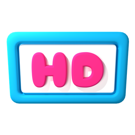Filme em alta definição  3D Icon