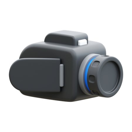 Filmkamera  3D Icon