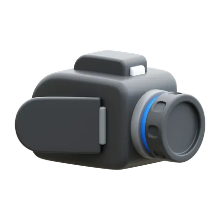 Filmkamera  3D Icon