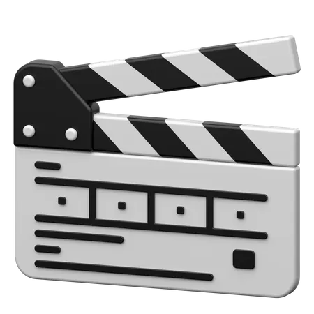 Filmklappe  3D Icon