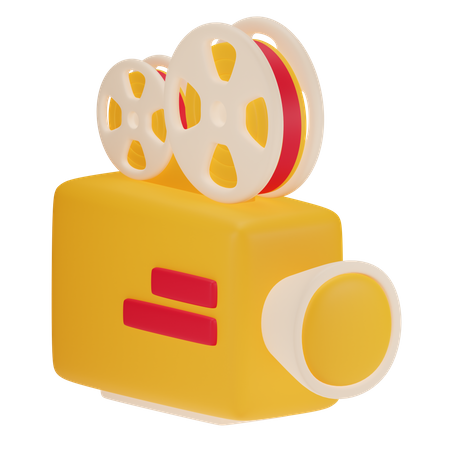 Filmprojektor  3D Icon