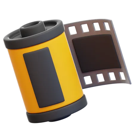 Filmrolle  3D Icon