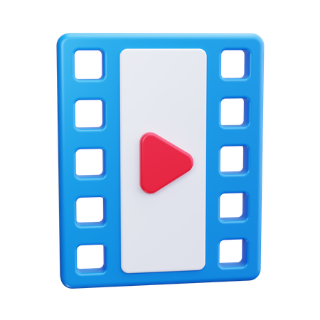 Filmrolle  3D Icon