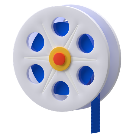 Filmrolle  3D Icon