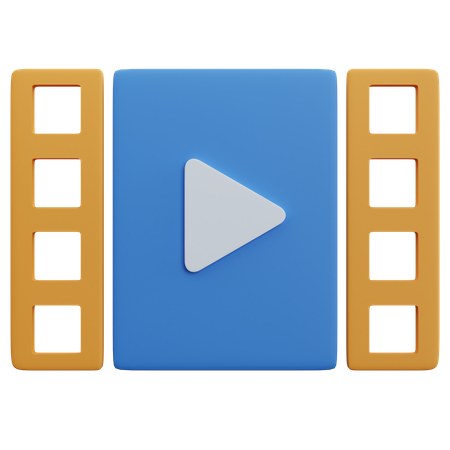 Filmrolle  3D Icon