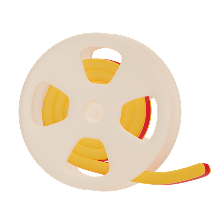 Filmrolle  3D Icon