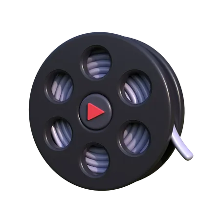 Filmrolle  3D Icon