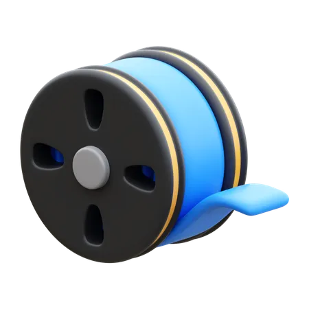 Filmrolle  3D Icon