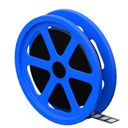 Filmrolle  3D Icon