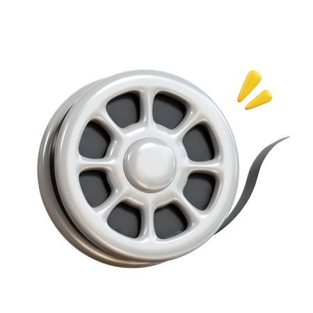 Filmrolle  3D Icon