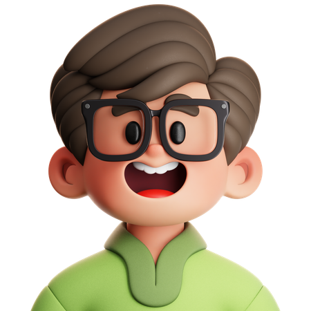 Fils adolescent  3D Icon