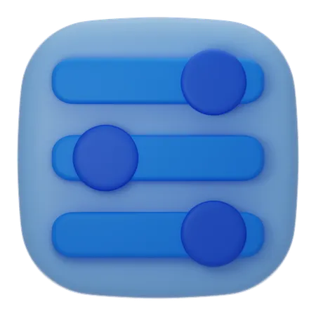 Filter 3 D User Interface 3D Icon