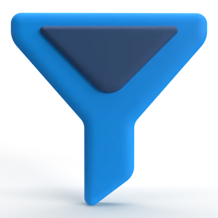 필터  3D Icon