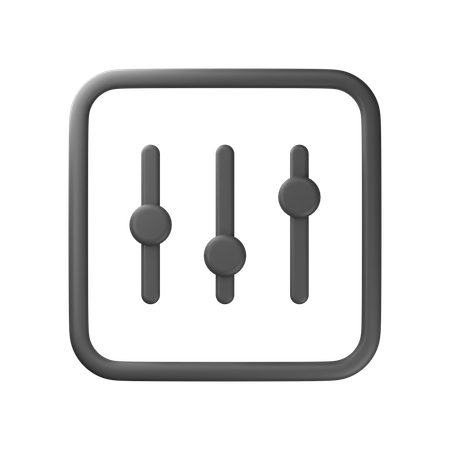 Filter  3D Icon
