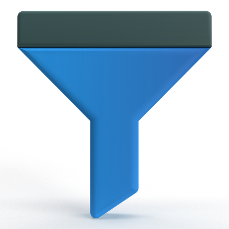 Filter  3D Icon