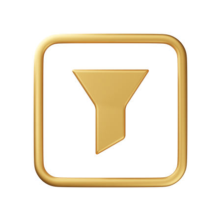 Filter  3D Icon