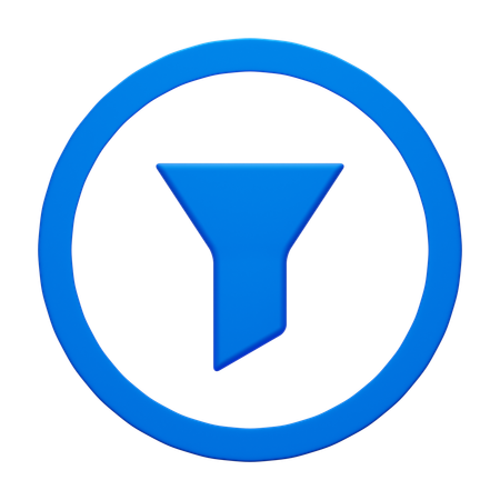 Filter  3D Icon