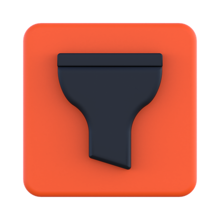 Filter  3D Icon