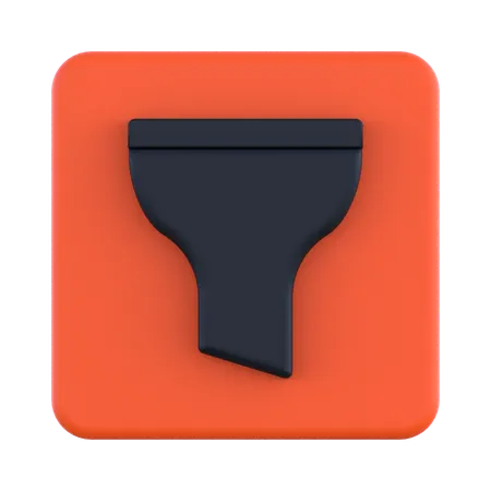 Filter  3D Icon