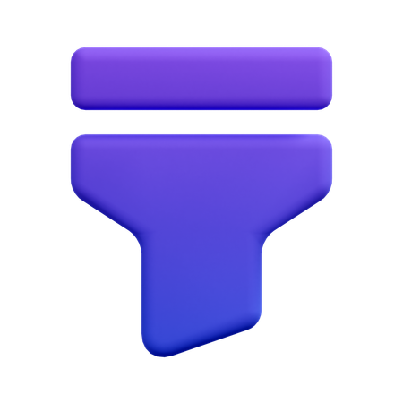 Filter  3D Icon