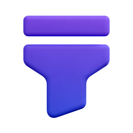 Filter  3D Icon