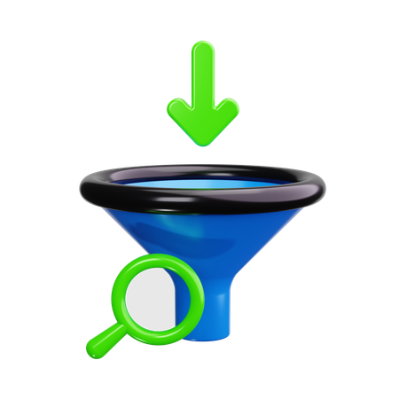 Filter  3D Icon