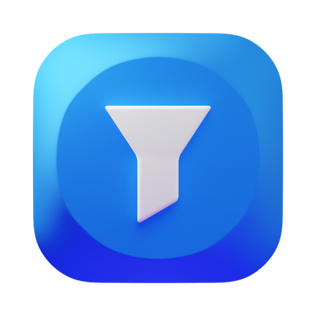 Filter 2  3D Icon