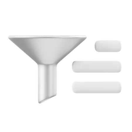 Filter  3D Icon