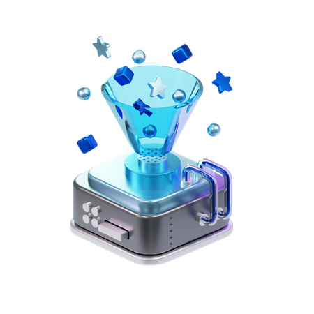 Filter  3D Icon