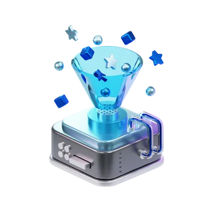 Filter  3D Icon