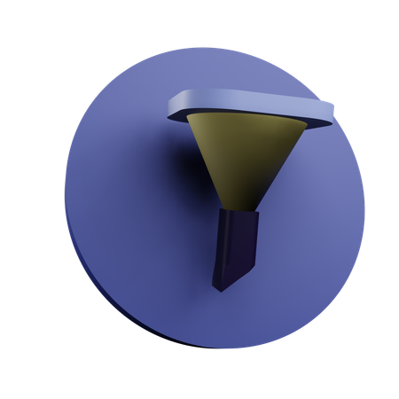 Filter  3D Icon