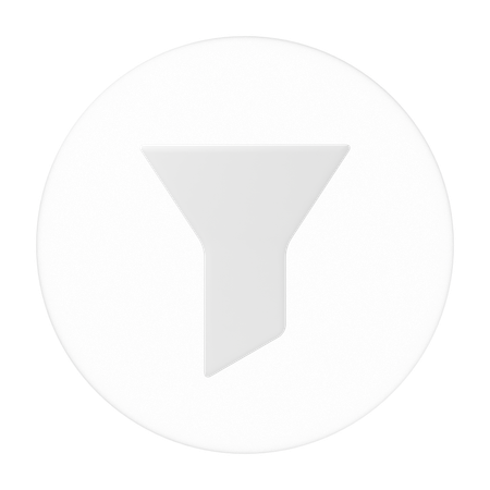 Filter  3D Icon